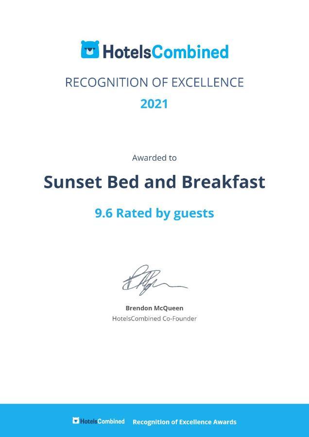 ซันเซ็ท เบด แอนด์ เบรกฟาสต์ Bed & Breakfast บรอดเฮเวน ภายนอก รูปภาพ